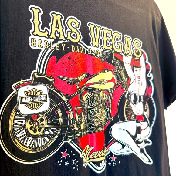 Harley Davidson Black Tee - Picture 1 of 4